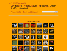Tablet Screenshot of jeffsiddens.com